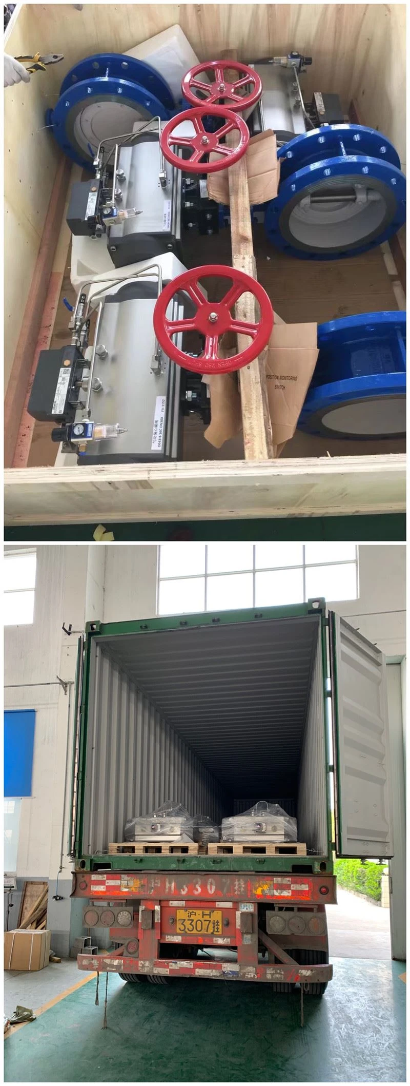 Pneumatic Butterfly Valve packing Pneumatic Butterfly Valve packing