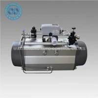 एल्यूमिनियम मिश्र धातु वायवीय Actuator