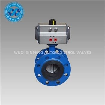 वायवीय Actuator निकला हुआ किनारा तितली Vlave
